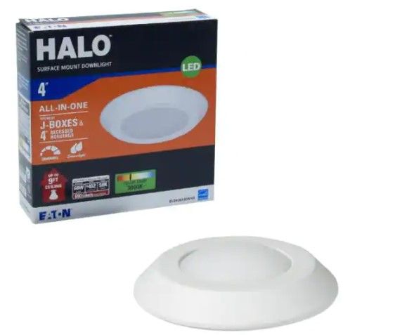 Photo 1 of 
Halo
BLD 4 in. White Integrated LED Recessed Ceiling Mount Light Trim 3000K Soft White