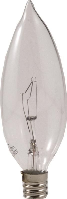 Photo 1 of 
Sylvania
25 Watt B10 Double Life Incandescent Light Bulb in 2700K Soft White Color Temperature set of 16