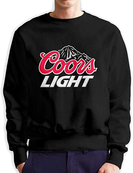 Photo 1 of Coors Light Blue Beer Men's Fashion Crew Neck Sweatshirt-LARGE 