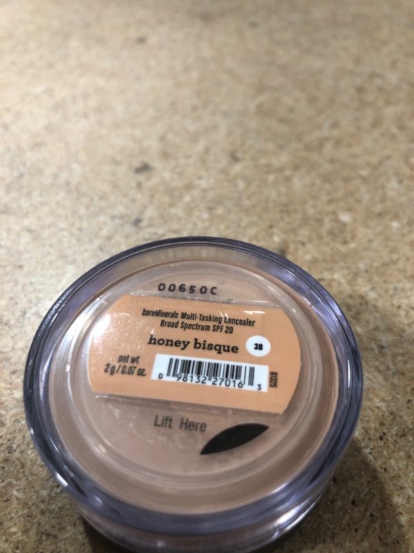 Photo 3 of bareMinerals - Multi-Tasking Concealer Broad Spectrum SPF 20 Bisque , 0.07 ounce honey bisque 
