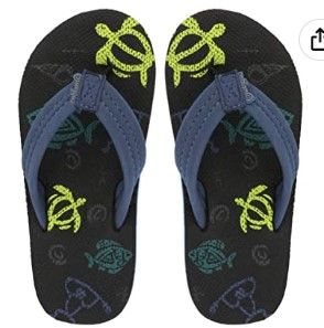 Photo 1 of Cobian Aqua Jump Jr. Boy's Flip Flop Sandal - Black 6/7