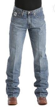 Photo 1 of Cinch Men's White Label Relaxed Fit Jean 40W 36L Stonewash 