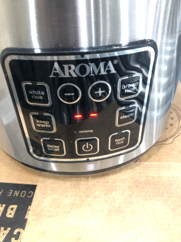 Photo 5 of Aroma 8-Cup Programmable Rice & Grain Cooker, Steamer
