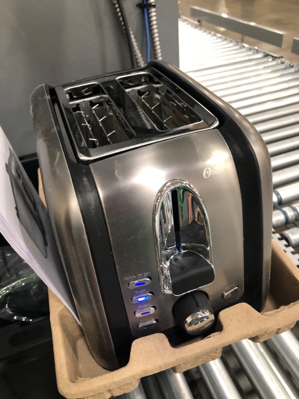 Photo 2 of Oster TSSTTRGM2L Black Stainless Toaster
