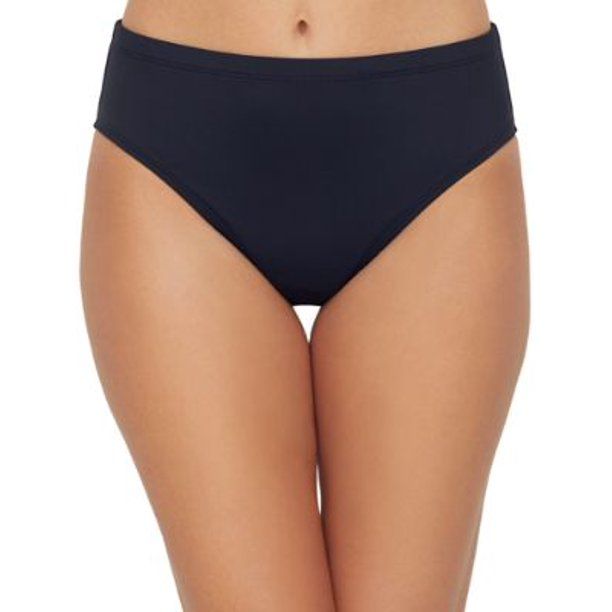 Photo 1 of La Blanca Womens Island Goddess High-Waist Bikini Bottom Style-LB0IG90 BLACK SIZE 8 