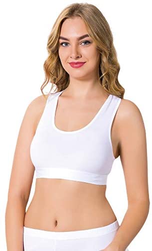 Photo 1 of Arma 3 Packs of Lightweight Cotton Sport Bra for Women Comfy Style Cotton Bra Non Padded Bra (Pack of 3 Bra) SIZE L-5