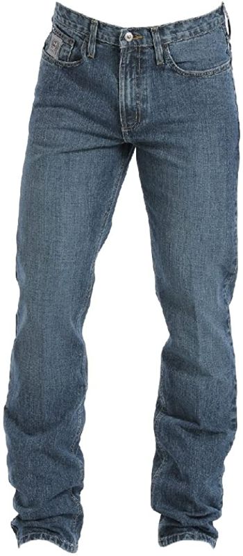 Photo 1 of Cinch Mens Silver Label Slim Fit Medium Stonewash Jeans 34x38 Medium Stone Wash