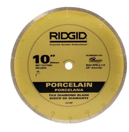 Photo 1 of 10 in. Premium Tile Diamond Blade
