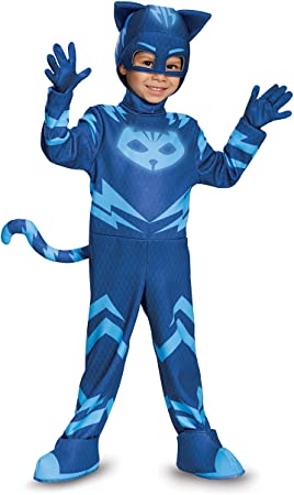 Photo 1 of Catboy Deluxe Toddler PJ Masks Costume, Medium/3T-4T
