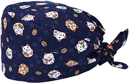 Photo 1 of Enkudc Cute Printed Working Cap for Women/Men
