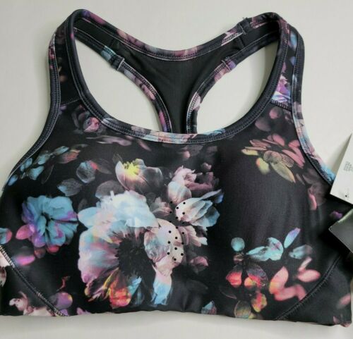 Photo 1 of Avia Womens Active Molded Cup Sports Bra Multi Floral M l ( 8-10)