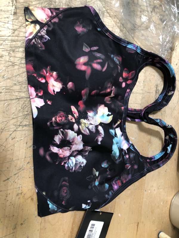 Photo 2 of Avia Womens Active Molded Cup Sports Bra Multi Floral M l ( 8-10)