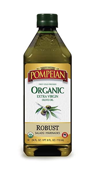 Photo 1 of ** EXP:06/2022**  ** NON-REFUNDABLE**  ** SOLD AS IS**  *** SETS OF 2**
Pompeian USDA Organic Robust Extra Virgin Olive Oil, First Cold Pressed, Full-Bodied Flavor, Perfect for Salad Dressings & Marinades, 24 FL. OZ.
