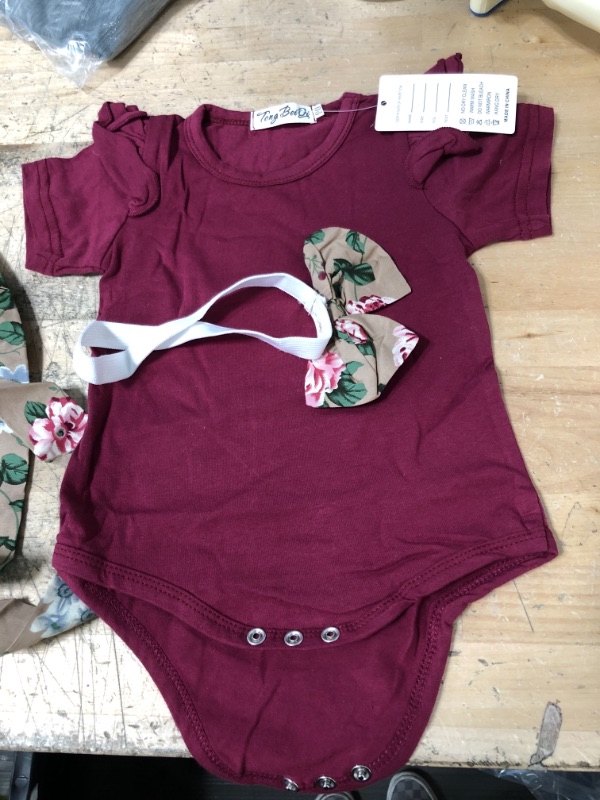 Photo 1 of  toddler baby girl outfit two piece set SIZE:90