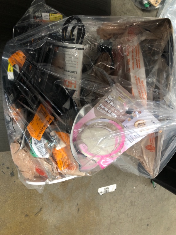 Photo 1 of ** HOMEDEPOT BUNDLE OF HARDWARE AND HOME GOODS**  
*** NON-REFUNDALE**  ** SOLD AS IS**