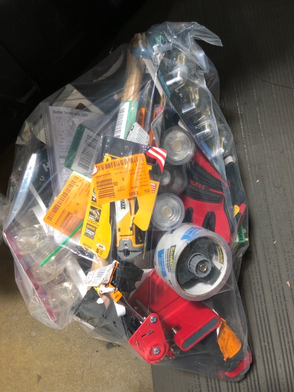 Photo 1 of ** HOMEDEPOT BUNDLE OF HARDWARE AND HOME GOODS**  
*** NON-REFUNDALE**  ** SOLD AS IS**