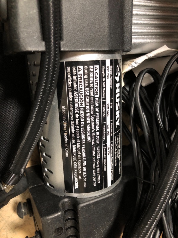 Photo 3 of 12-Volt Inflator
Equipped with 28 in. air hose
