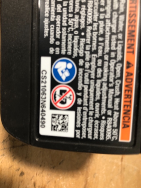 Photo 3 of 
RIDGID
18V Lithium-Ion 4.0 Ah Battery