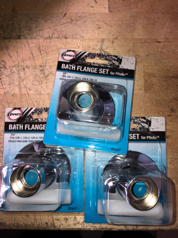 Photo 2 of 
DANCO
0.625 in. Flange in Chrome for Price Pfister Faucets - 3 PACK 