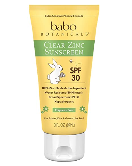 Photo 1 of ** NON-REFUNDABLE**  ** SOLD AS IS**
Babo Botanicals SPF 30 Clear Zinc Lotion, Fragrance Free, 3 Ounce
