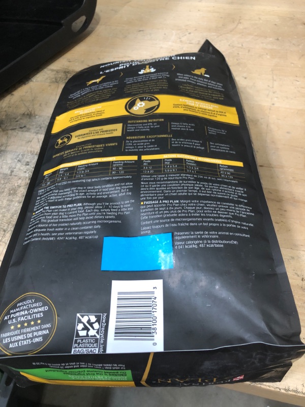 Photo 2 of ** EXP: JUL 2023  **    *** NON-REFUNDABLE***    ** SOLD AS IS****
Purina Pro Plan Senior 7+ Brain Support, High Protein Senior Dry Dog Food & Wet Dog Food (Packaging May Vary)
