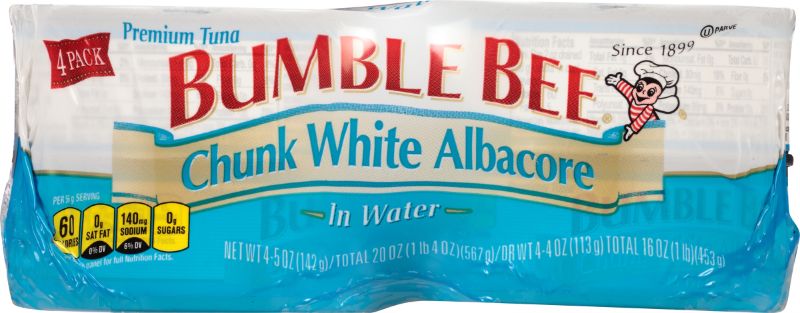 Photo 1 of ** EXP: MAR 24 2025***  *** NON-REFUNDABLE***   ** SOLD AS IS**
Bumble Bee Solid White Albacore Tuna in Water, 20 oz
