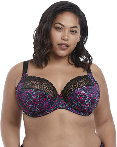 Photo 1 of Elomi Women's Plus Size Jodi Underwire Plunge Bra Wih Stretch Lace
-40E