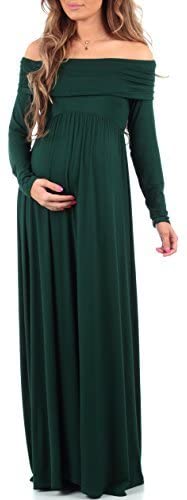 Photo 1 of Cowl Neck and Over The Shoulder Maternity Dress-M
