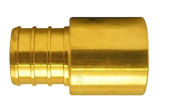 Photo 1 of ** SETS OF 6**
3/4 in. Brass PEX Barb x Male Copper Sweat Adapter
