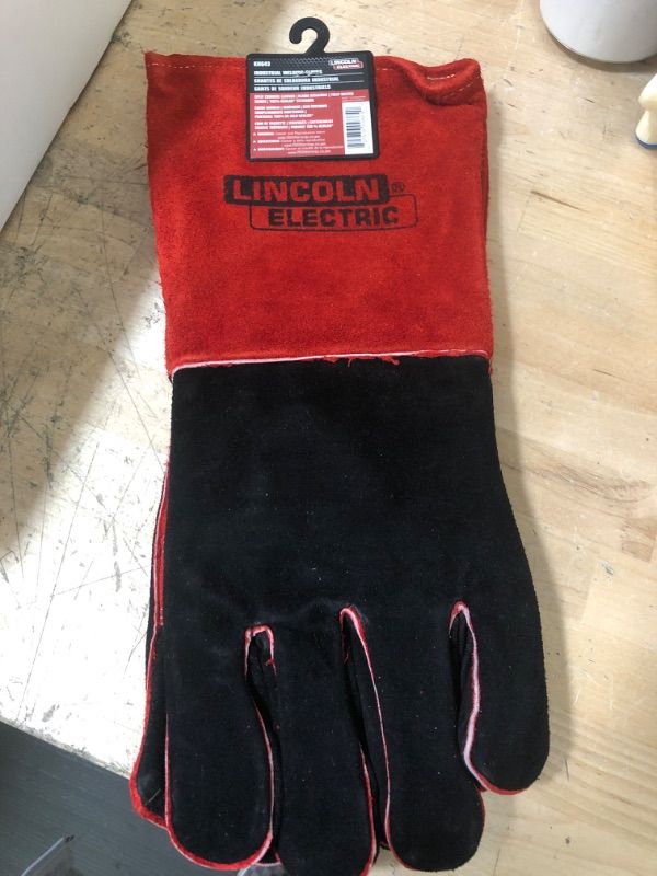 Photo 2 of ** SETS OF 2**
Premium Leather Welding Gloves
13-1/2 in. long. Gloves