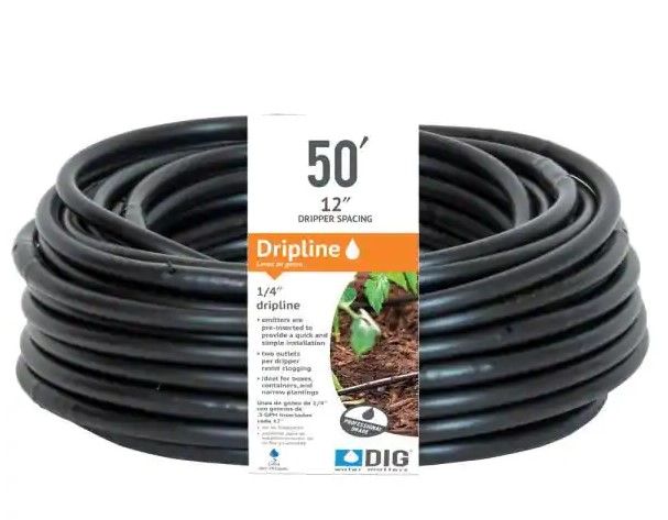 Photo 1 of ** SETS OF 2***
1/4 in. x 50 ft. Soaker Hose Dripline
 