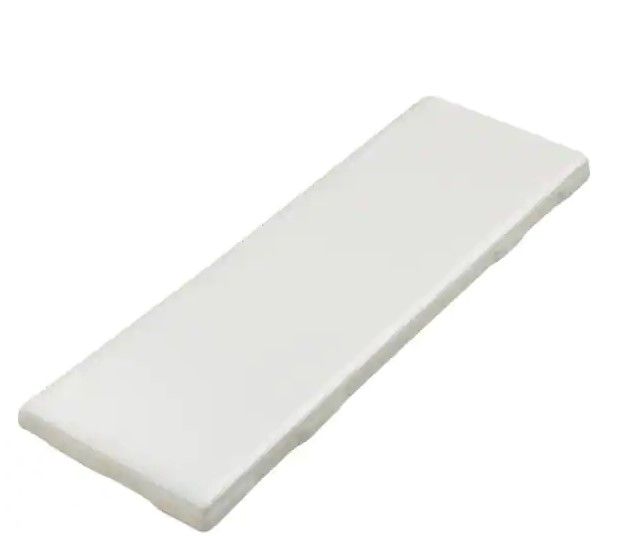 Photo 1 of ** SETS OF 30**
Restore Bright White 2 in. x 6 in. Ceramic Bullnose Wall Trim (0.08 sq. ft. / Piece)
