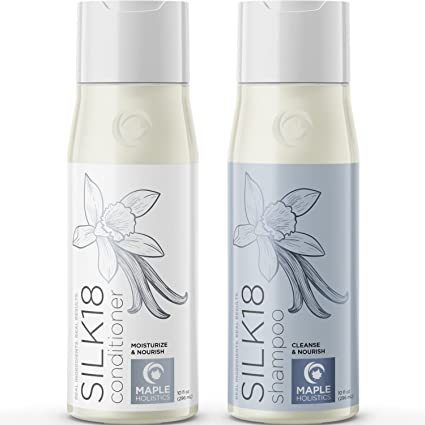 Photo 1 of 
Curly Hair Shampoo and Conditioner Set - Silk18 Sulfate Free Shampoo and Conditioner for Dry Scalp - Hydrating Curly Hair Moisturizer with Shea Butter Jojoba and Argan Oil for Frizzy Dry Damaged Hair
** ONLY SHAMPOO**