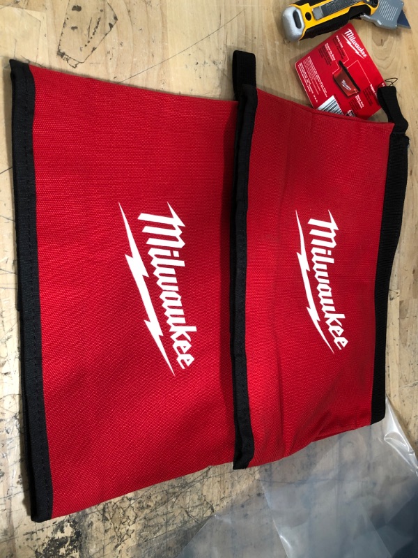 Photo 2 of ** SETS OF 2**
Milwaukee Red Zipper Pouch
12.5 x 0.25 x 8 inches
