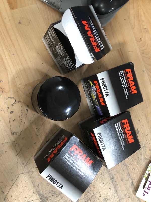 Photo 3 of ** SETS OF 4**
Fram PH6017A Spin-On Full-Flow Oil Filter for Motorcycles
