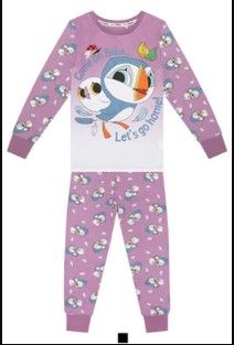 Photo 1 of Cartoon Saloon Puffin Rock Oona & Baba Pink Nighty for Kids
SIZE: 4-5 YEARS OLD