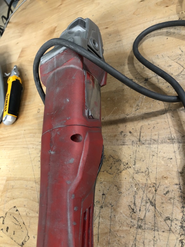 Photo 3 of 13 Amp 5 in. Small Angle Grinder with Dial Speed
