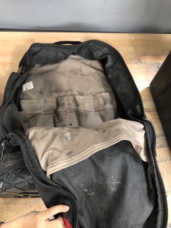 Photo 4 of 16 in. Tool Backpack
** VERY DIRTY**
