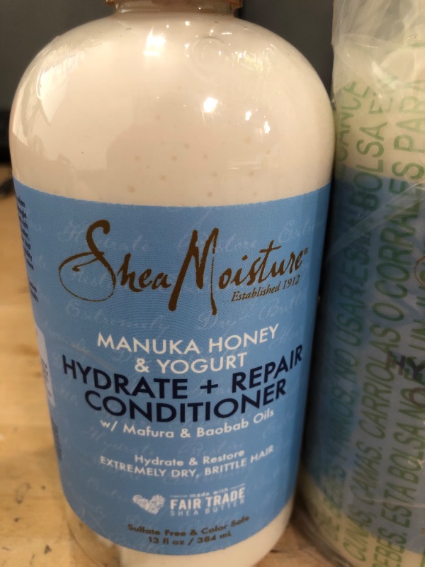 Photo 3 of (3 Pack)
SheaMoisture Hydrate & Repair Condtioner Manuka Honey & Yogurt 13 oz