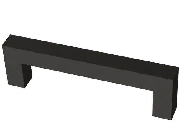 Photo 1 of 4 Liberty
Modern Square Bar Pull 3-3/4 in. (96mm) Matte Black Drawer Pull