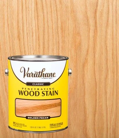 Photo 1 of 1 gal. Golden Pecan Classic Wood Interior Stain (2-Pack)
