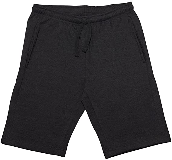 Photo 1 of **set of 2**
JMR Men's Cotton Lounge Fleece Shorts with Side Pockets, Elastic Waist Bands, and Drawstring Closure (2xl)
