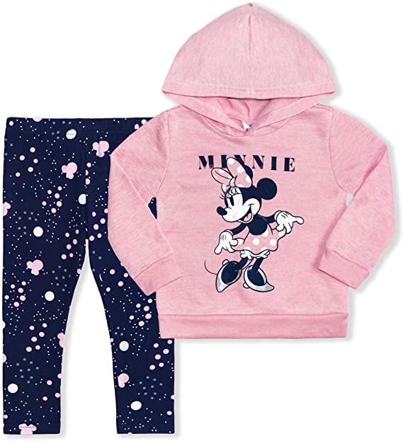 Photo 1 of Disney Girl's 1-Piece Minnie Mouse Pullover Graphic Hoodie  (4T)
