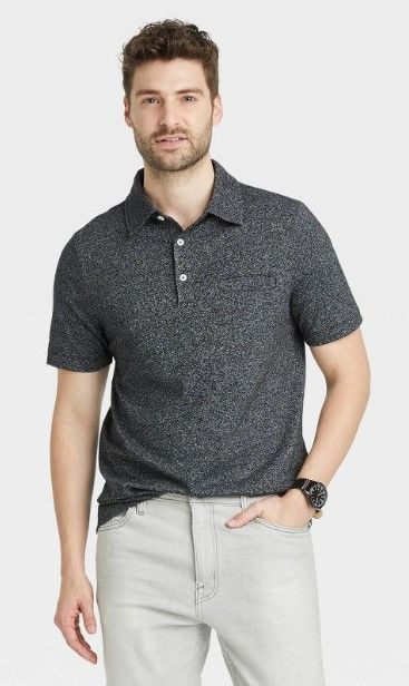 Photo 1 of Men's Short Sleeve Must Have Polo Shirt - Goodfellow & Co™
SIZE: S