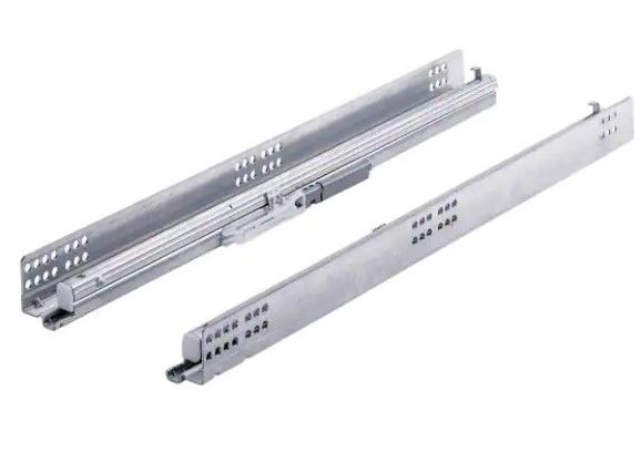 Photo 1 of 21 in. Full Extension Undermount Soft Close Drawer Slide Set 1-Pair (2 Pieces)
