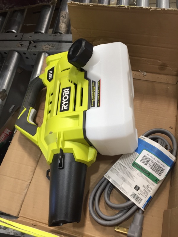 Photo 2 of Ryobi Fogger / Mister Ryobi ONE+ 18-Volt Lithium-Ion Cordless with 2.0 Ah Battery and Charger Included P2850
