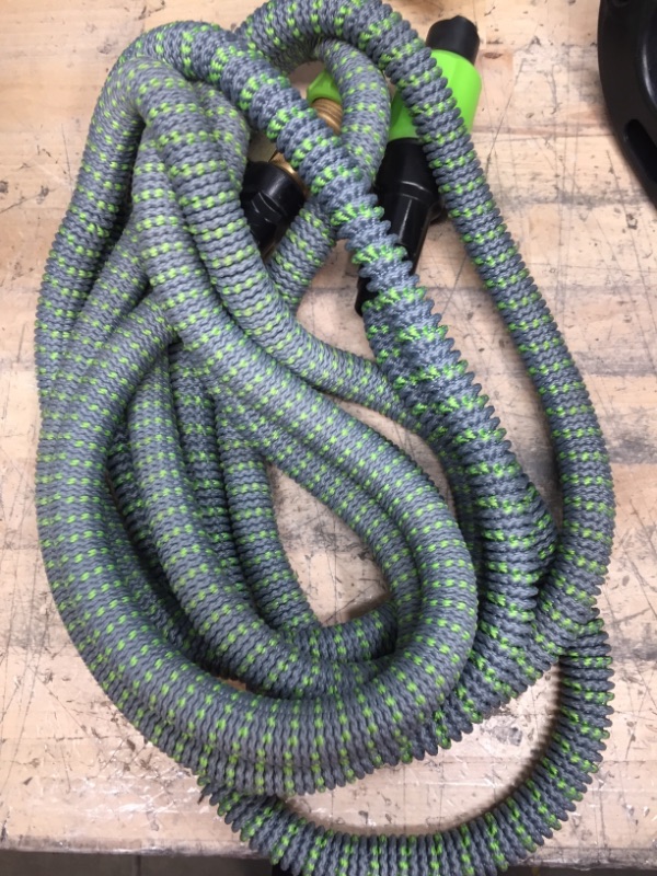 Photo 2 of 5/8 in. Dia. x 50 ft. Burst Proof Expandable Garden Water Hose
