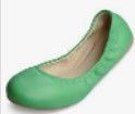 Photo 1 of 
WOMENS SIZE 6 LIGHT GREEN CZZPTC FLATS