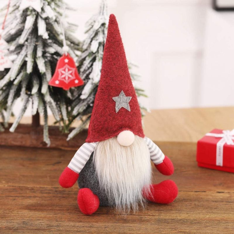 Photo 1 of (3 SWEDISH GNOMES)
Yule Tomte, Christmas Decorations, Swedish Gnome 11'' Tomte Plush Handmade, Weighted Bottom, Holiday Esstentials
