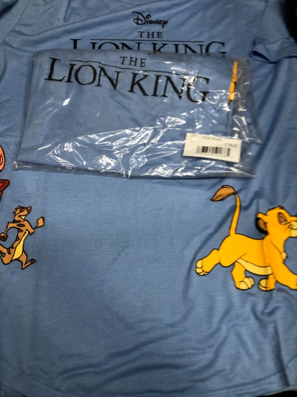 Photo 2 of 2 SHIRTS 
Disney The Lion King blue t shirt size LARGE